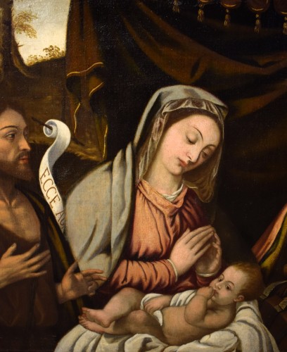 Holy Conversation, Francesco Rizzo da Santacroce (1485 –1547)  - 